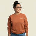 Archie Crew Sweatshirt in Clay