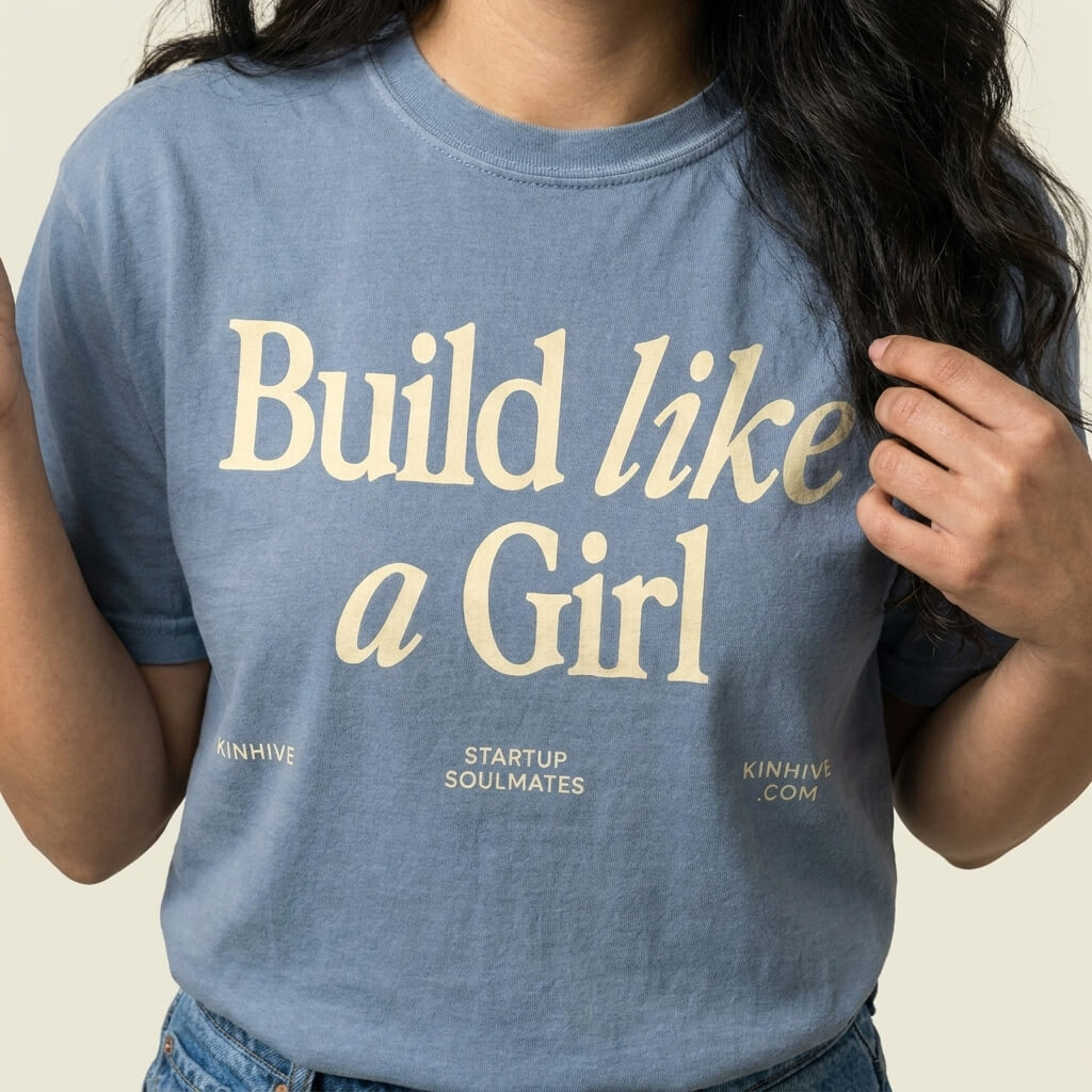 Build Like a Girl™ Shirt in Bluebell