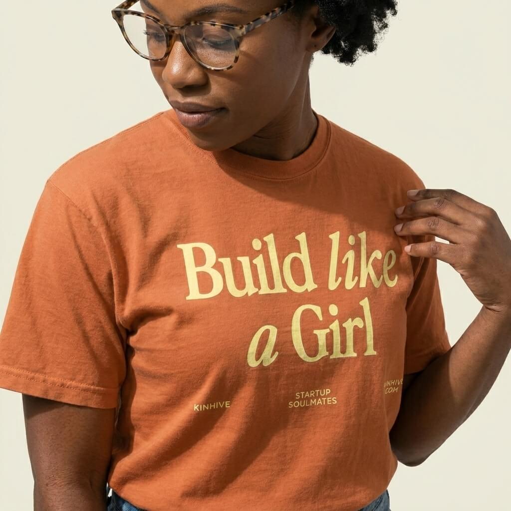 Build Like a Girl™ Shirt in Clay