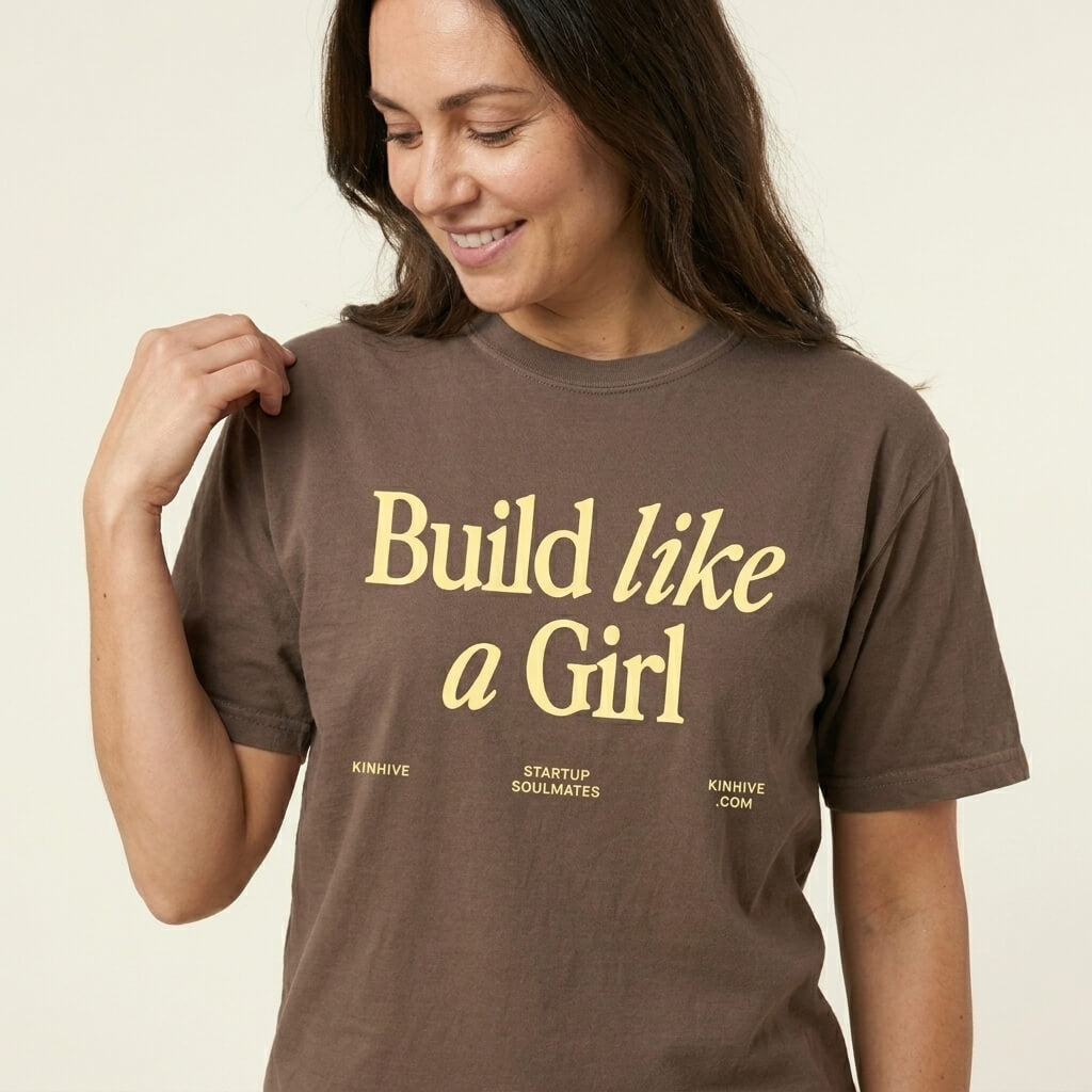 Build Like a Girl™ Shirt in Espresso