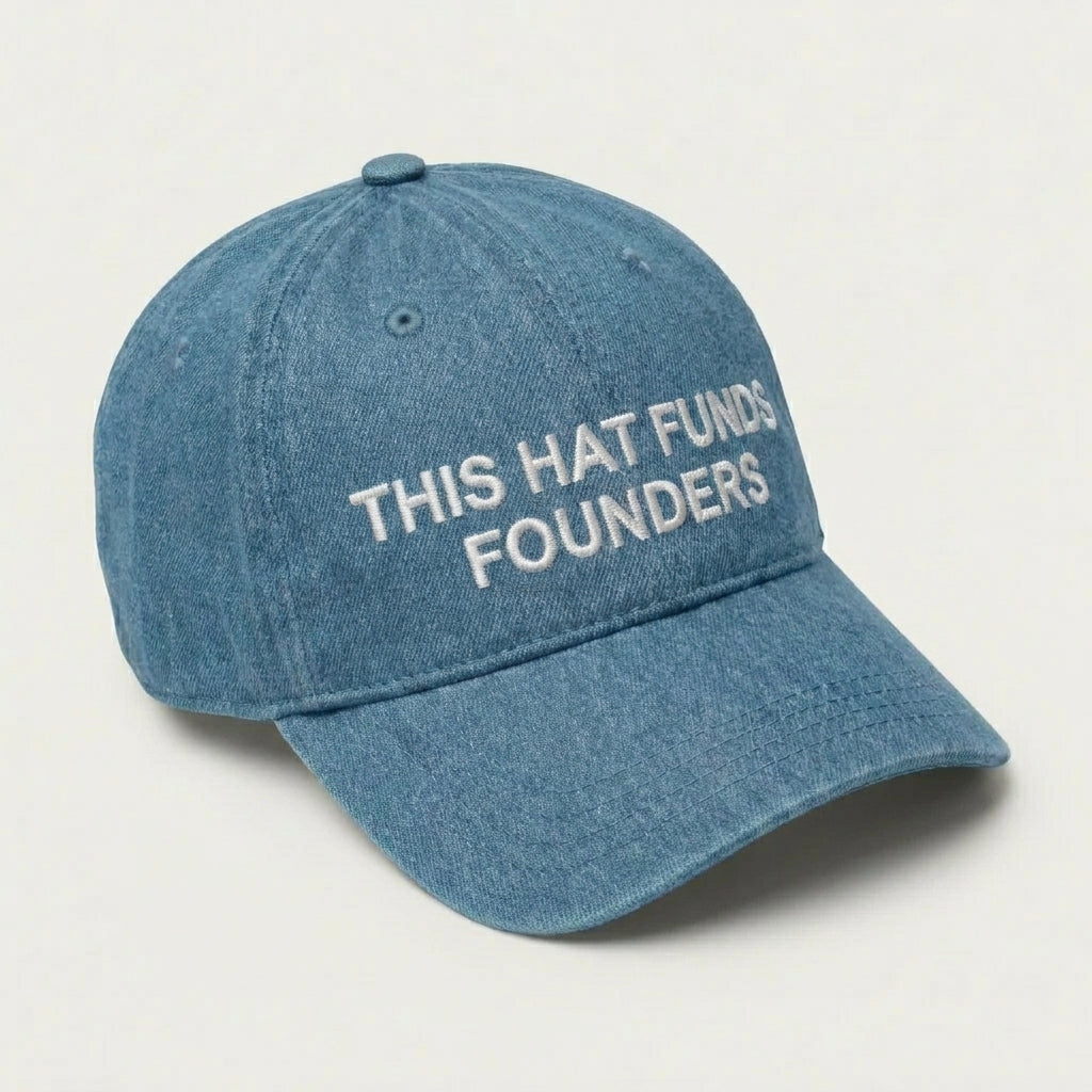Founders Hat in Denim