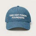 Founders Hat in Denim