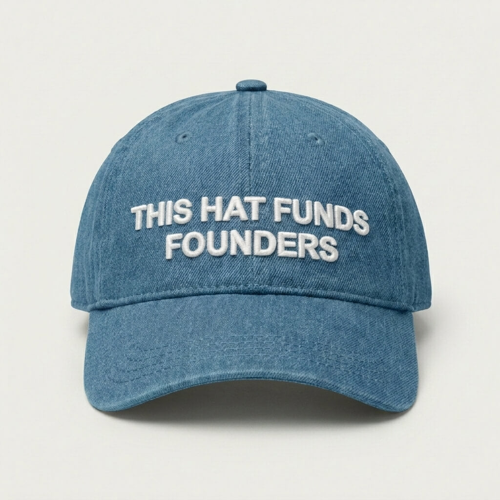 Founders Hat in Denim