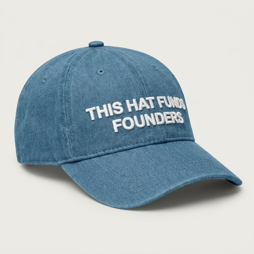 Founders Hat in Denim