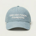 Founders Hat in Light Wash