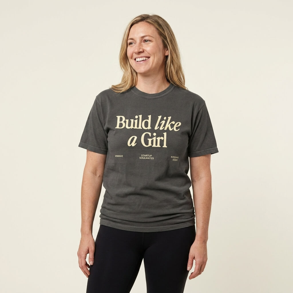 Build Like a Girl™ Shirt in Pepper